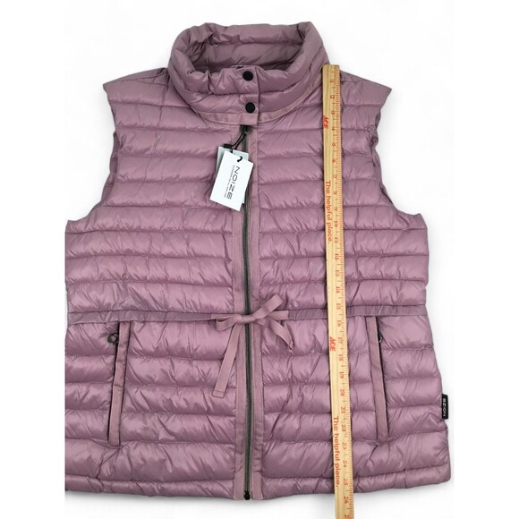 Noize Women Rhea Puffer Vest Size XL Mauve Recycled Water Resistant Ethical NEW - Picture 12 of 16